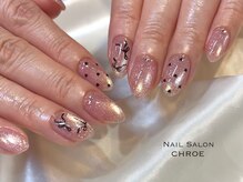 ネイルサロンクロエ (Nail Salon CHROE)/ドット×リボン