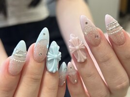 左右非対称クロムネイル