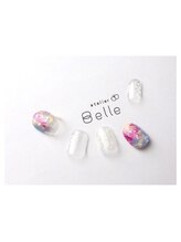 アトリエ ベル(atelier Belle)/カラフル町の雪景色＊