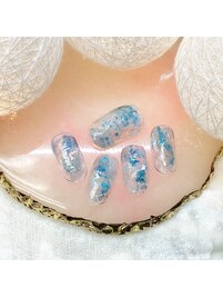 定額¥7500 サファイア風デザイン