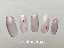 エープラスサロン ギンザ(a+salon ginza)/桜ネイル