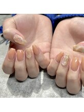 ネイルズ ヒマワリ(Nails Himawari)/【松田担当】定額ニュアンスart