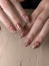 ハチニーキューネイルアトリエ(829 Nail Atelier)/ぷっくりニュアンス