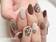 サロン ド メルシー(Salon de MERCI)/冬色ヒョウ柄☆