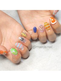 _____個性派ネイル