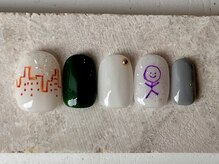 カラ ネイル 中津店(calla nail)/街並みと僕