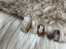 1月ニュアンス定額ネイル