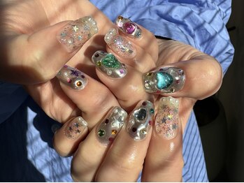 ミュレット(mulet)の写真/可愛いデザイン豊富！POPなデザインが得意なネイリストがお客様好みの指先を叶えます♪ご提案可◎[表参道]