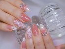 マオジェル　花びらネイル