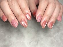 ブリスフルハピネス(Blissful happiness)/暖色ニットネイル