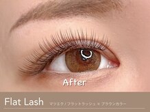 キンバリー 乃木坂店(KIMBERLY)/ブラウンカラーフラットラッシュ