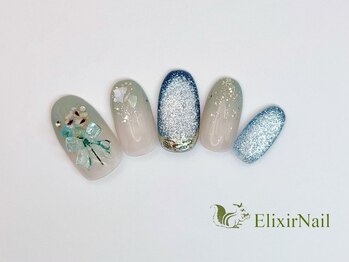エリクサーネイル 池袋(Elixir Nail)/定額b カジュアル/クーポン使用
