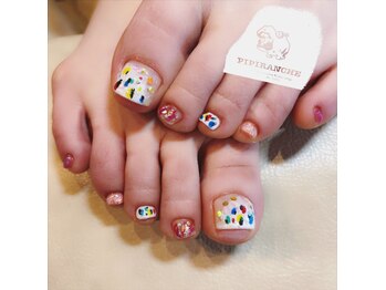 ピピランチェ(PIPIRANCHE)/カラフルフット