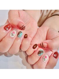 チョコレートネイル☆