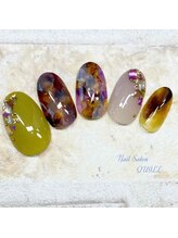 ネイルサロン クイル(QUILL)/９月にじみインク（１）