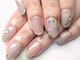 アモズネイル さっぽろ東急百貨店(AMO'S NAIL)の写真/《カラージェル》一人一人の肌色に合せたネイルで手もキレイに☆自分だけのカラーを手に入れよう♪
