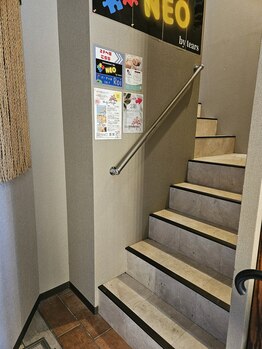 Beauty salon Rucca/当店入り口