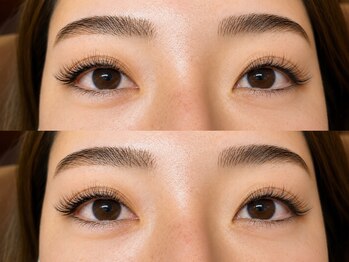 ルミア アイラッシュ ガーデン(LUMIA eyelash garden)の写真/話題のLEDエクステ!低刺激&持ちの良さ★華やかな目元を演出♪【LEDフラットラッシュ60~80本¥7700】
