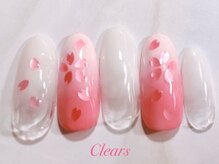ビューティーネイルサロン クリアーズ(Clears)/桜フラワーネイル