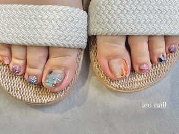 レオ ネイル 倉敷店(leo nail)/フットネイル