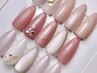 【オフ別・ドライケア込】パラジェル＊定額アート　¥9900