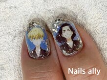 ネイルズアリー 立川店(Nails ally)/痛ネイル×ネイルプリンター×秋