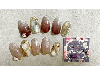 マベル(Ma belle)/11.12月キャンペーンネイル