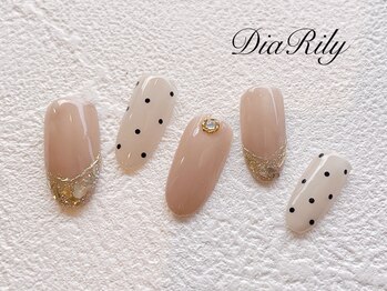 ディアリリー(Dia Rily)/大人/ドットネイル