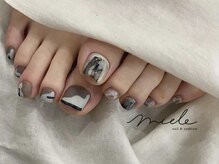 ミエレ(miele)/ちぐはぐモノトーンニュアンス