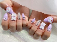 モルフォネイル(Morpho nail)/#キラキラネイル