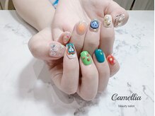 カメリア(Camellia)/ハンドジェルネイル/フィルイン