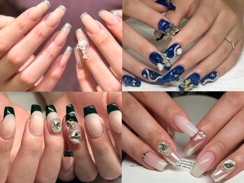 アース コアフュールボーテ 笛吹店(EARTH coiffure beaute)の写真/可愛くて長持ち!リピーター多数!デザインだけでなく、爪のお悩みも解決する美フォルムEARTHネイル★