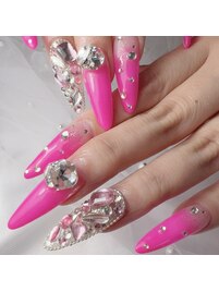 ギラギラロングネイル☆★