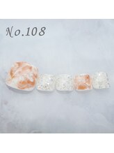 はあとねいる 川崎駅東口店/フットネイル：No.108