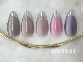 アムールネイル 新宿西口店(Amour Nail)/ぷるマグ×フレンチ