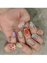 サロンドティス 学芸大学(salon de tis)/カラフルネイル