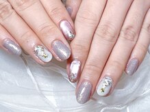 自爪が薄く弱い爪に浮かないワンランク上のパラジェルEX強化♪