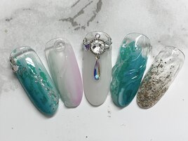 爽やかグリーンカラー￥8200