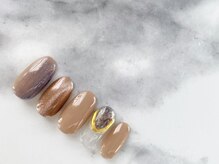 スリー(THREE)/Jan,2021/nail design