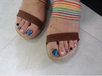 ネイルサロン スクール アンジェラ 水戸本店/フットジェル