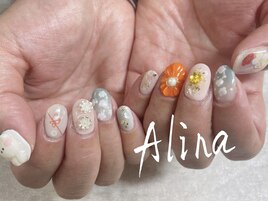 和柄ネイル