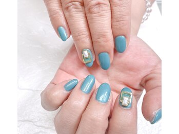 ターコイズ+パーツ