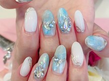 トリーシア(Nail & Beauty Salon Tri-xia)/ダイヤ柄ネイル