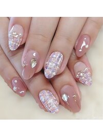 ツイードネイル