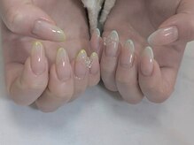 アーブルネイル(arbre nail)/●アシンメトリーfrench