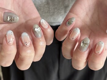 プリュネ(Prune)の写真/お洒落な絶妙ニュアンスネイルが人気◎こだわり派も満足のデザイン提案。持ち込みデザインもOK！
