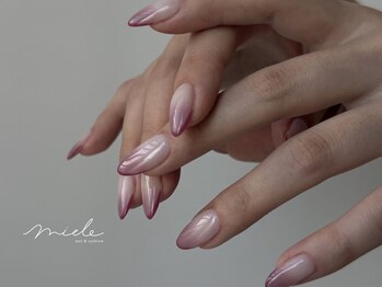 ミエレ(miele)/大人グラデーションネイル