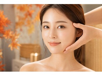 薬手名家 心斎橋店の写真/憧れのお顔の黄金比率へ！伝統韓国コルギで美輪郭ラインを的確にアプローチ☆小顔になりたいあなたへ！