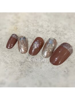 ネイルアンドアイラッシュ シャトン(Chaton)/ジェル□新規¥7500■会員¥7700