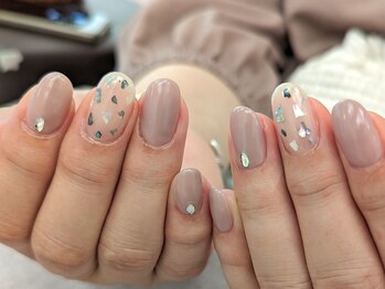 エムスラッシュ ネイル センター北店(M.SLASH)/パラジェル シェルアート♪